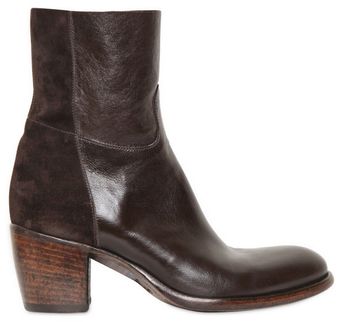 Rocco P 55mm Kangaroo Leather Suede Low Boots - Lyst