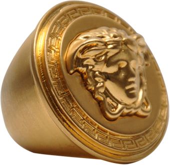 Versace Gold Medusa Icon - Lyst