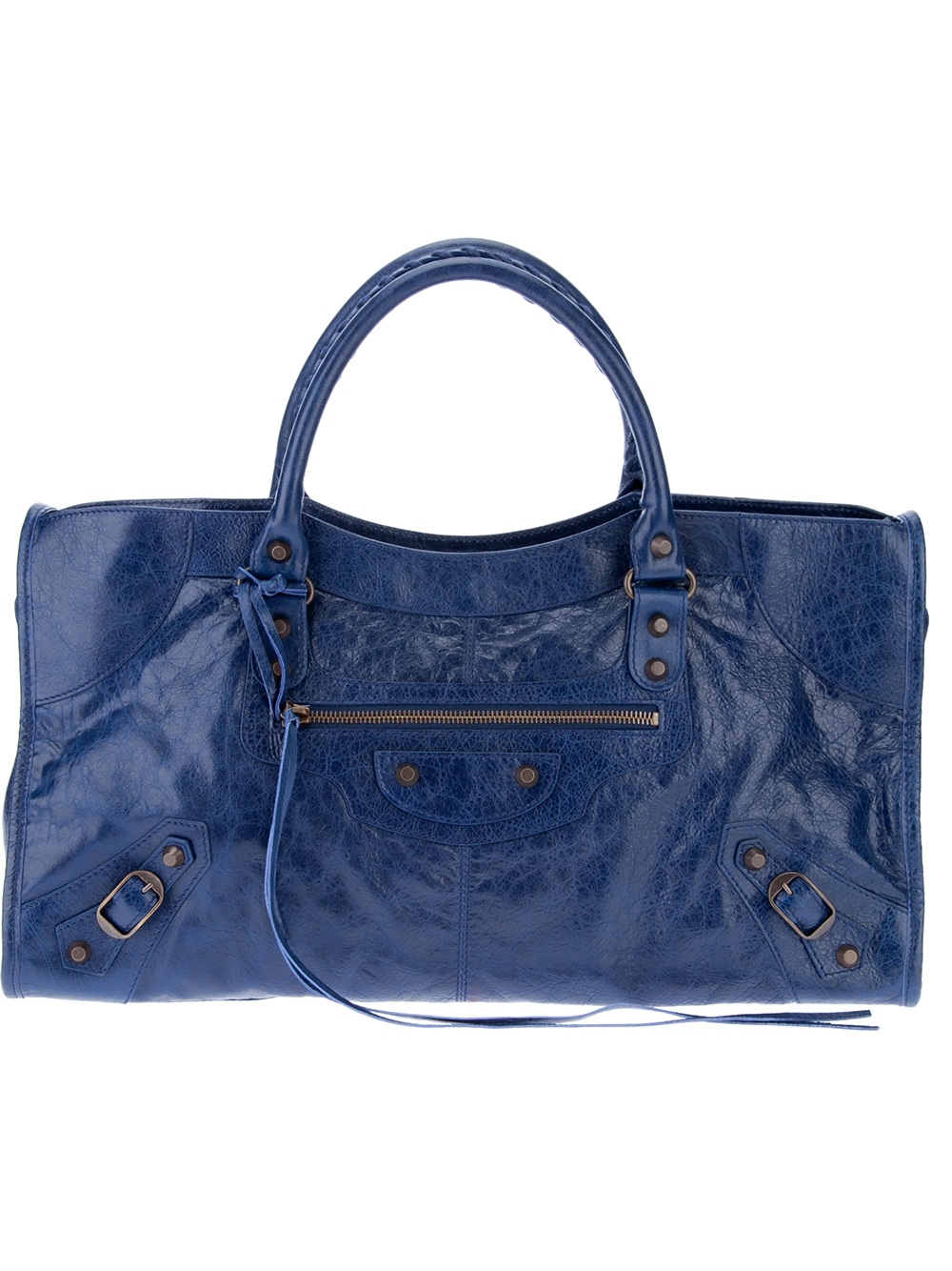 balenciaga blue purse