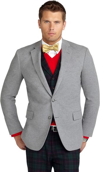 Brooks Brothers Regent Fit Soft Cotton Flannel Sport Coat - Lyst