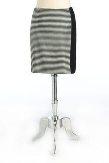 Cynthia Steffe Houndstooth Ponte Skirt - Lyst