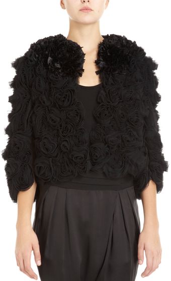 Givenchy Rose Short Jacket - Lyst