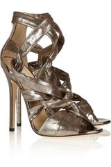 Jimmy Choo Kemble Lamé Sandals