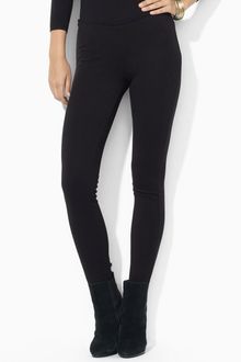 Lauren by Ralph Lauren Petites Stretch Ponte Legging - Lyst