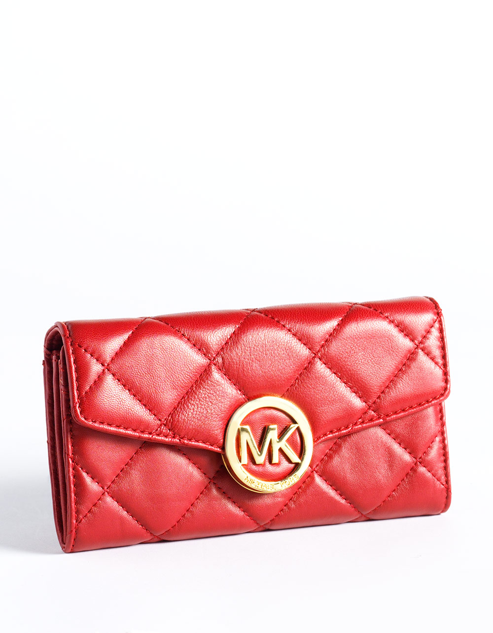 michael kors small red wallet