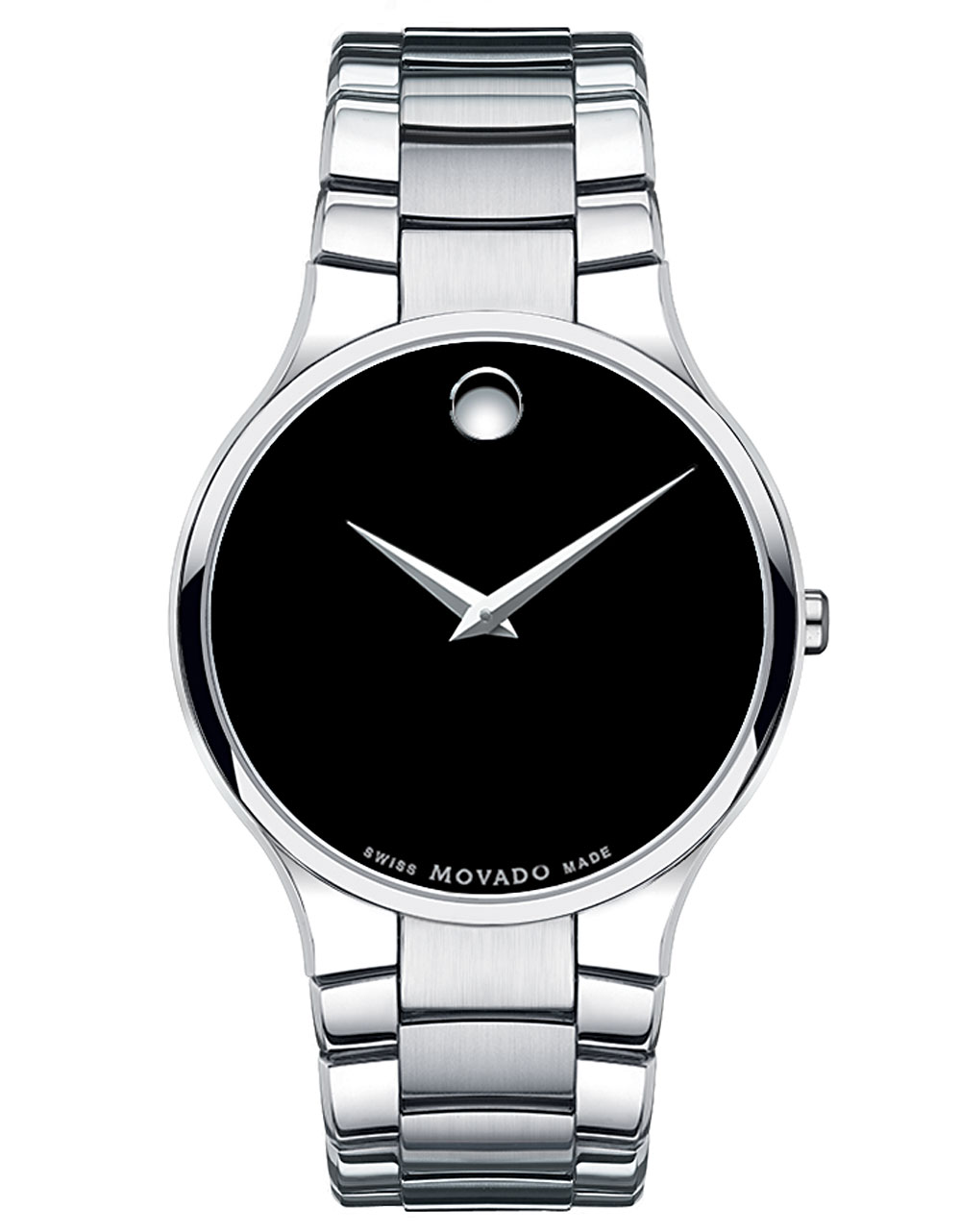 Movado Mens Stainless Steel Watch in for Men (black)