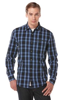 Original Penguin Long Sleeve Woven Check Shirt - Lyst