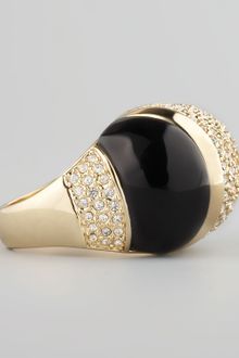 Rachel Zoe Domed Crystal Ring - Lyst