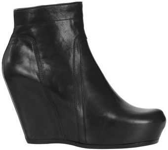 Rick Owens 110mm Calfskin Wedge Boots - Lyst
