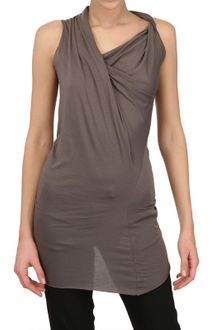 Rick Owens Viscose Cotton Heavy Jersey Top - Lyst