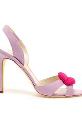 Rupert Sanderson Frisia Suede Slingbacks