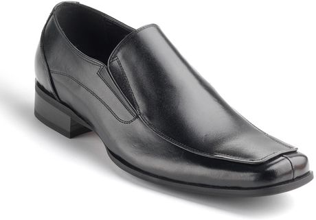 Steve Madden Evente Leather Loafers in Black for Men | Lyst