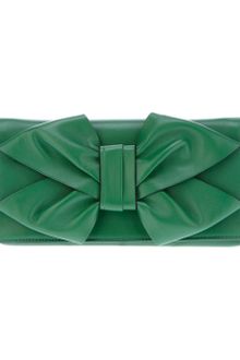 Valentino Bow Detail Clutch Bag - Lyst
