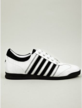 DSquared2 Mens New Runner Leather Sneaker - Lyst