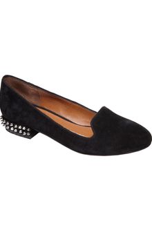 Dv By Dolce Vita Faustine Suede Studded Loafers - Lyst