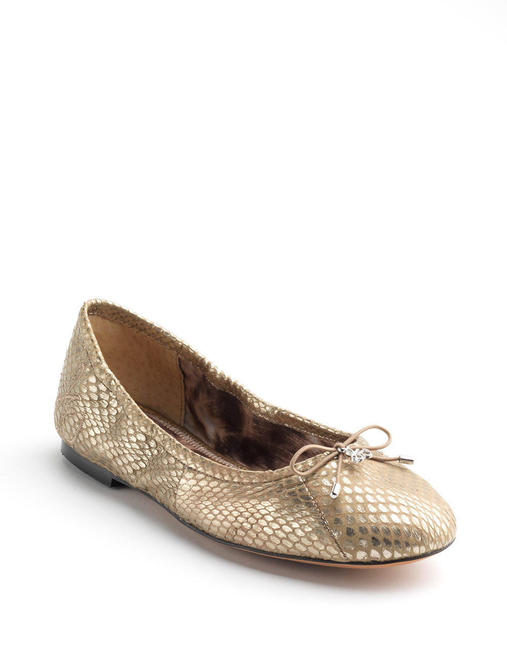 sam edelman flats snakeskin