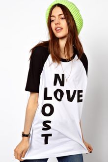 ASOS Collection Asos Oversized T-Shirt with No Love Lost Print - Lyst