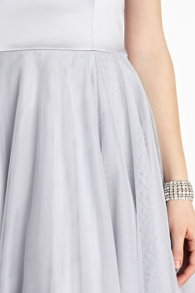 Coast Darling Dress in Silver | Lyst