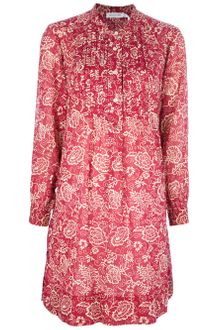 Etoile Isabel Marant Floral Print Shirt Dress - Lyst