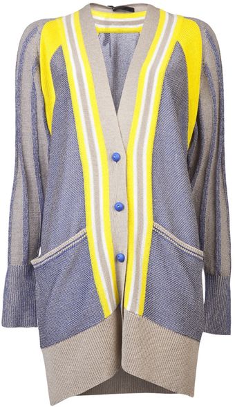 Jen Kao Knit Cardigan - Lyst