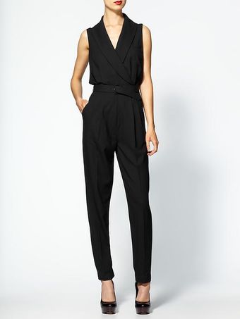 Rachel Zoe Edith Shawl Collar Jumpsuit - Lyst