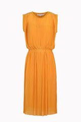Stella McCartney Pleated Sleeveless Jersey Dress