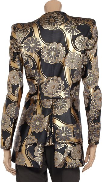 Zac Posen Brocade Jacket - Lyst