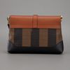 Fendi Striped Shoulder Bag in Brown - Lyst