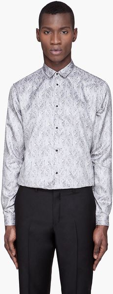 Mugler  Patterned Jacquard Button Front - Lyst