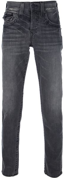 True Religion Zach Black Stretch Jean - Lyst
