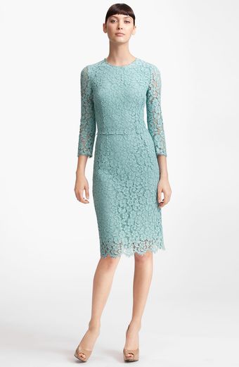 Dolce & Gabbana Lace Dress - Lyst