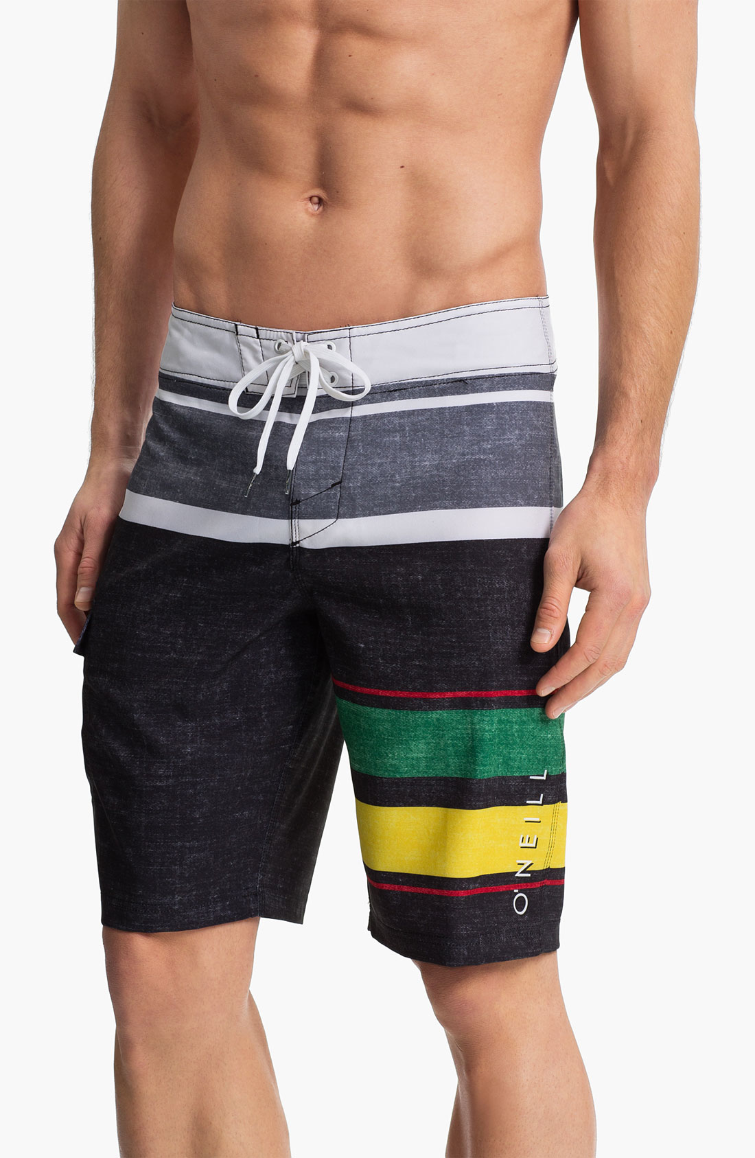 O'neill Sportswear Neill Huzzah Board Shorts in Green for Men (rasta