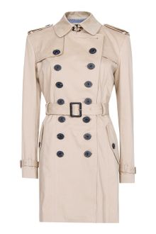 Mango Cotton Trench - Lyst