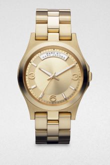 Marc By Marc Jacobs Gold-Tone Stainless Steel Watch - Lyst