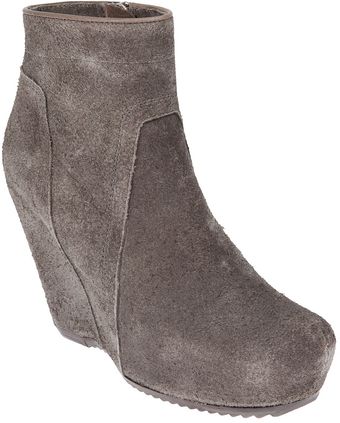 Rick Owens Platform Wedge - Lyst