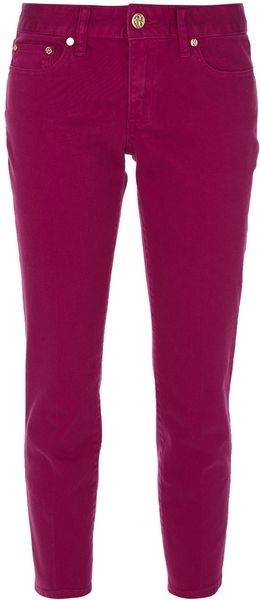 Tory Burch Cropped Jeans - Lyst