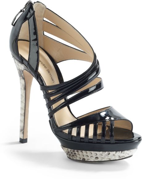 alexandre birman python sandals