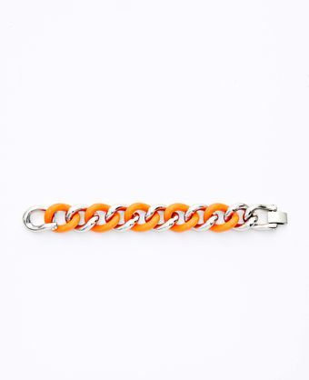 Ann Taylor Resin and Metal Link Bracelet - Lyst