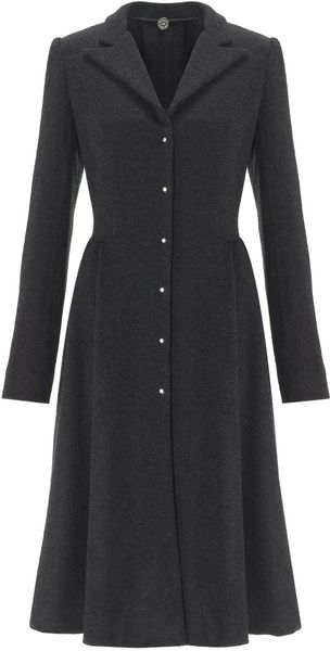 Azzaro  Mathis Wool Coat - Lyst