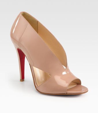 Christian Louboutin Creve Couer Patent Leather Sandals - Lyst