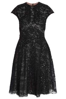 Elie Saab Short Lace Dress - Lyst