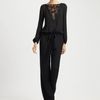 Emilio Pucci Lace Detail Jumpsuit in Black - Lyst