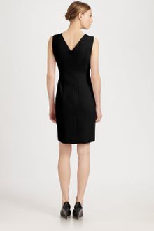 Moschino Cheap & Chic Crepe Bow Dress - Lyst