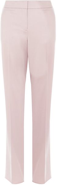 St. John Shelly Straight Leg Trousers - Lyst