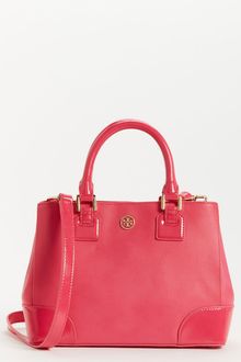 Tory Burch Robinson Mini Leather Tote - Lyst