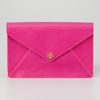 Tory Burch Robinson Envelope Clutch Bag Large in Purple - Lyst