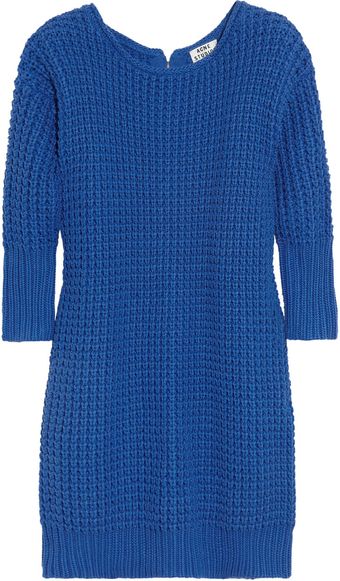 Acne Shore Oversized Chunkyknit Cotton Sweater - Lyst
