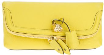 Alexander McQueen Skull Charm Clutch - Lyst