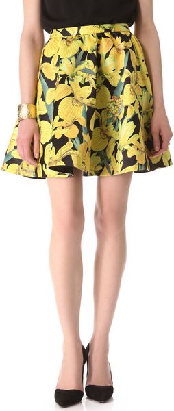 Alice + Olivia Brooke Poof Skirt - Lyst