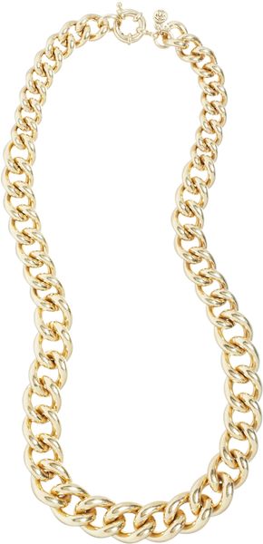 Brooks Brothers Graduated Round Link Necklace - Lyst